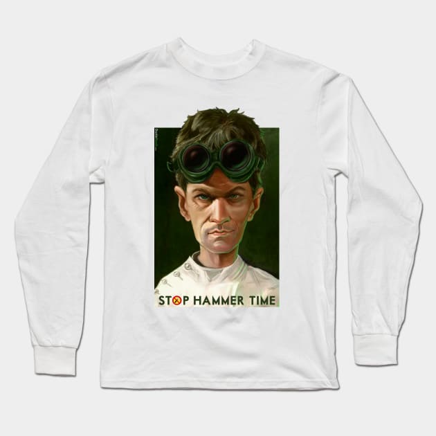 Dr. Horrible - Stop Hammer Time Long Sleeve T-Shirt by Dustin Resch
